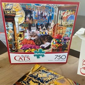 Buffalo Games - Curiosity Shop Cat - 750 Piece Jigsaw Puzzle